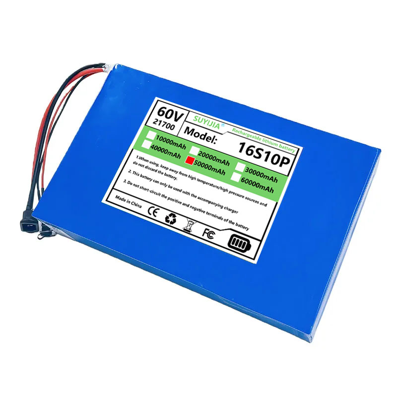 New 60V 50Ah 40Ah 30Ah 20Ah 15 - 60V 30Ah Electric Scooter Battery recension och pris