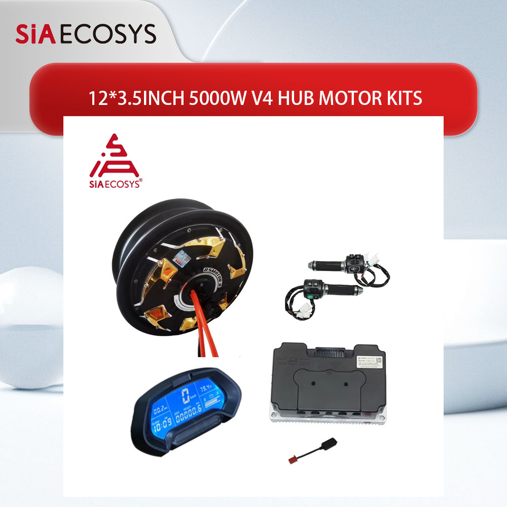 QS Motor 12*3.5inch 5000W V4 7 - 72V 5000W Electric Motorcycle recension och pris